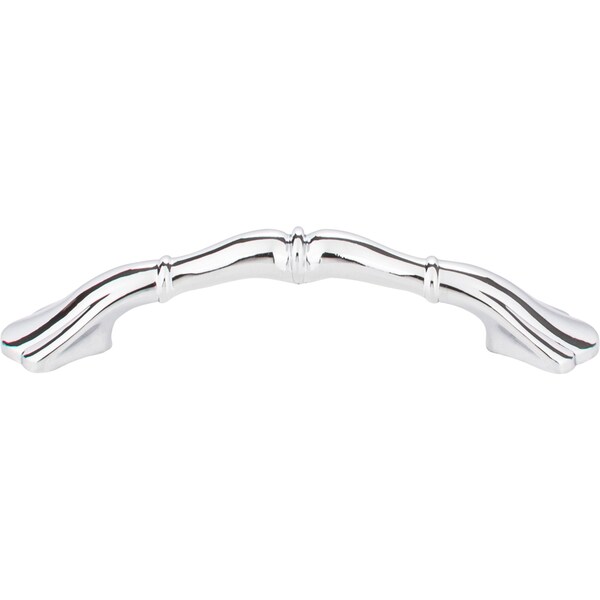 3 Center-to-Center Polished Chrome Gatsby Cabinet Pull